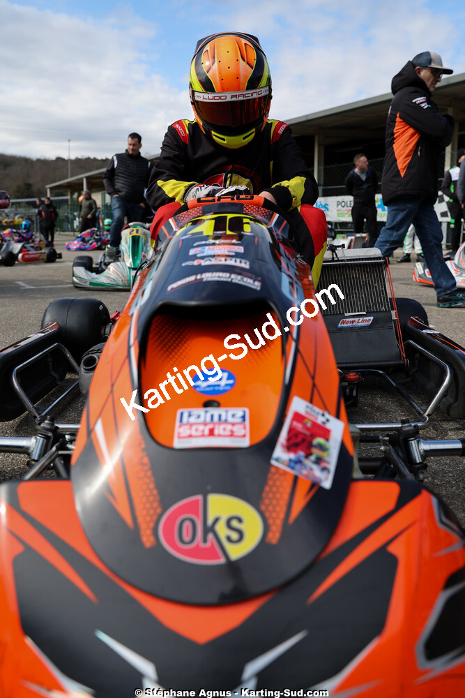 1 & 2/03/2025 : 1ère manche du Championnat du Sud au Pôle Mécanique Karting d’Alès (photos Stéphane Agnus) 2025 — karting
