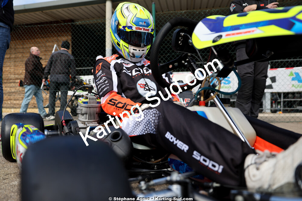 1 & 2/03/2025 : 1ère manche du Championnat du Sud au Pôle Mécanique Karting d’Alès (photos Stéphane Agnus) 2025 — karting