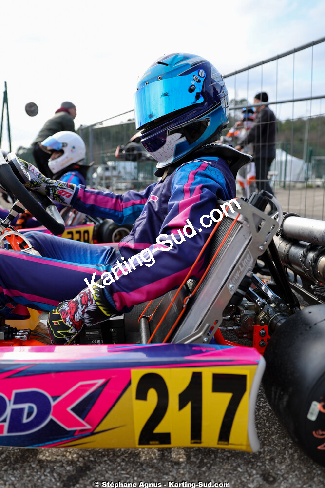 1 & 2/03/2025 : 1ère manche du Championnat du Sud au Pôle Mécanique Karting d’Alès (photos Stéphane Agnus) 2025 — karting