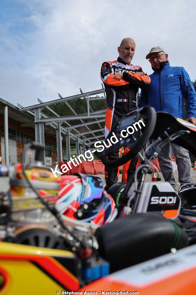 Didier LAUNAY, Serge TERRASSE — 1 & 2/03/2025 : 1ère manche du Championnat du Sud au Pôle Mécanique Karting d’Alès (photos Stéphane Agnus) 2025 — karting