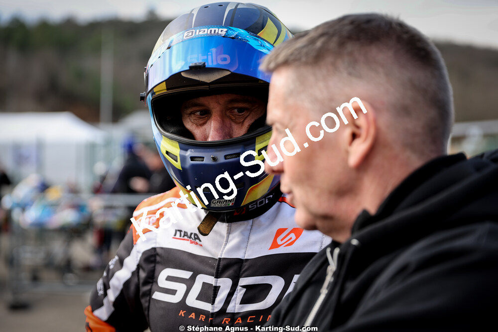 Sébastien ANDRES — 1 & 2/03/2025 : 1ère manche du Championnat du Sud au Pôle Mécanique Karting d’Alès (photos Stéphane Agnus) 2025 — karting