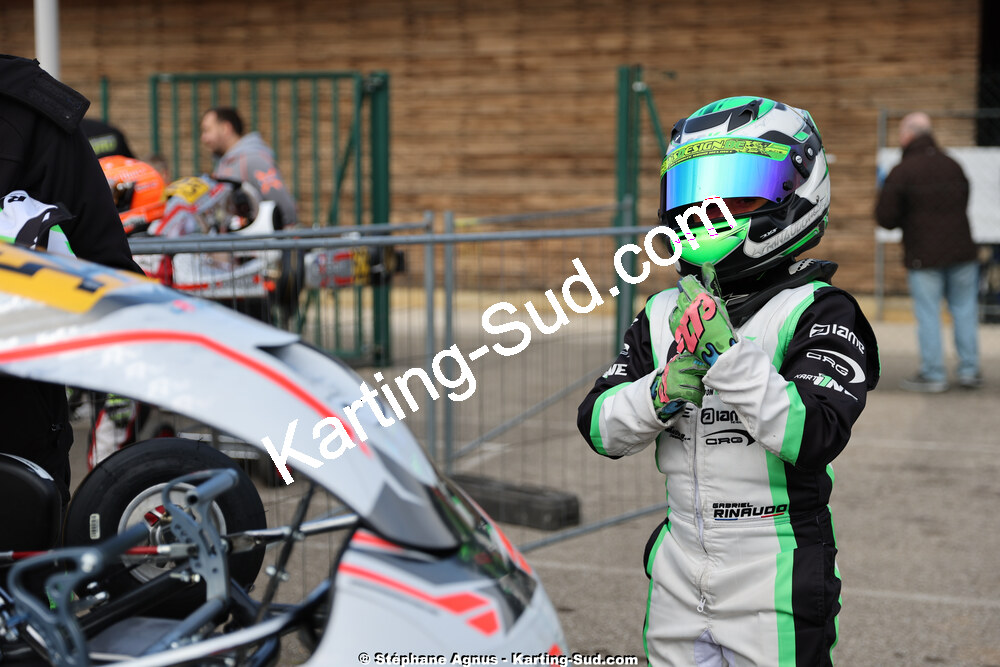 1 & 2/03/2025 : 1ère manche du Championnat du Sud au Pôle Mécanique Karting d’Alès (photos Stéphane Agnus) 2025 — karting