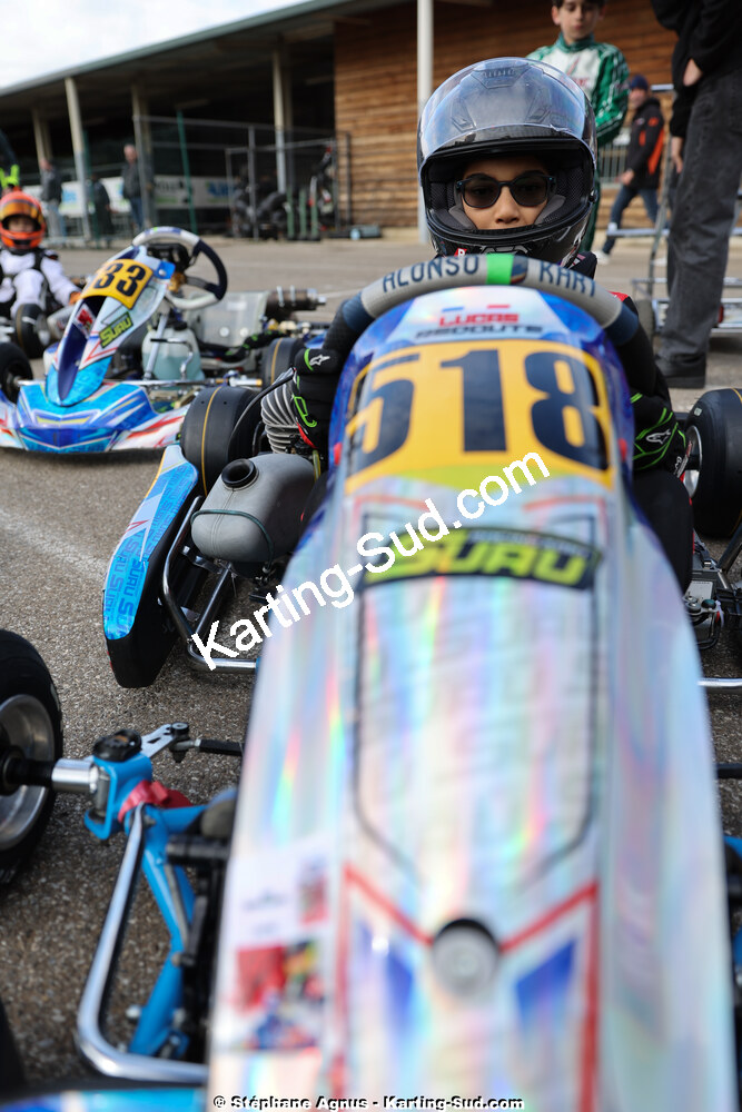 1 & 2/03/2025 : 1ère manche du Championnat du Sud au Pôle Mécanique Karting d’Alès (photos Stéphane Agnus) 2025 — karting