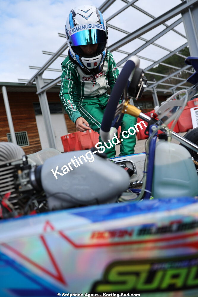 1 & 2/03/2025 : 1ère manche du Championnat du Sud au Pôle Mécanique Karting d’Alès (photos Stéphane Agnus) 2025 — karting