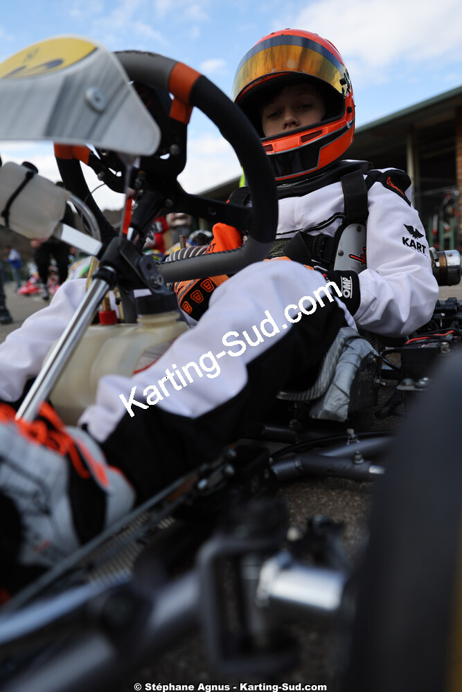 1 & 2/03/2025 : 1ère manche du Championnat du Sud au Pôle Mécanique Karting d’Alès (photos Stéphane Agnus) 2025 — karting