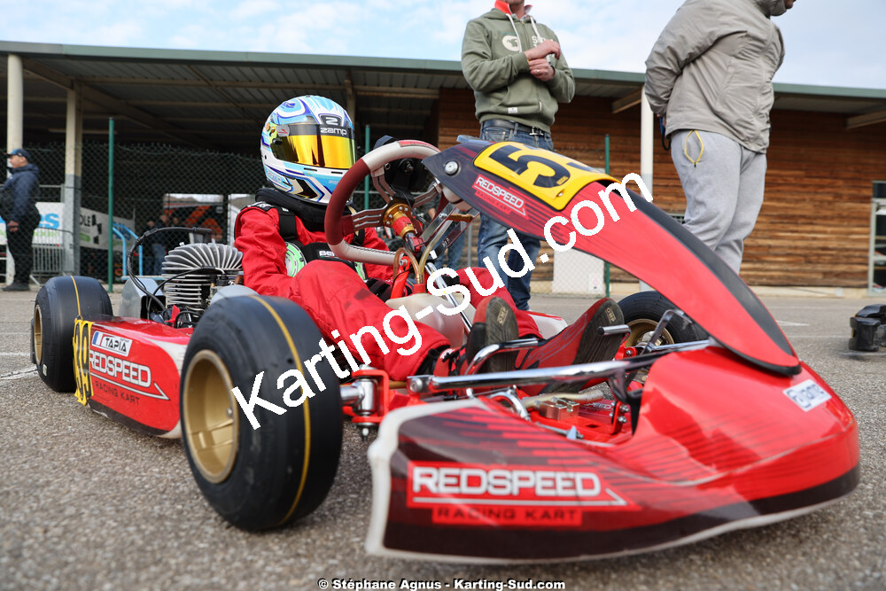 1 & 2/03/2025 : 1ère manche du Championnat du Sud au Pôle Mécanique Karting d’Alès (photos Stéphane Agnus) 2025 — karting