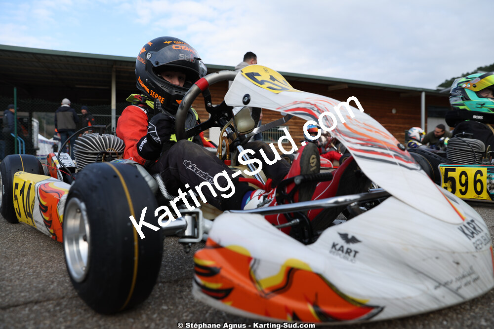 1 & 2/03/2025 : 1ère manche du Championnat du Sud au Pôle Mécanique Karting d’Alès (photos Stéphane Agnus) 2025 — karting