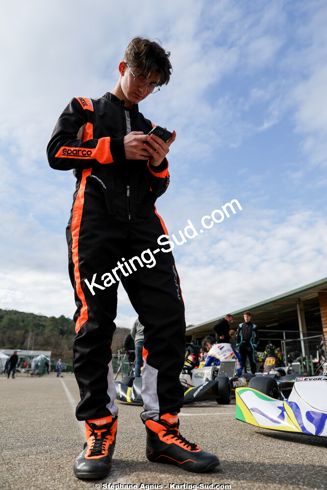 1 & 2/03/2025 : 1ère manche du Championnat du Sud au Pôle Mécanique Karting d’Alès (photos Stéphane Agnus) 2025 — karting