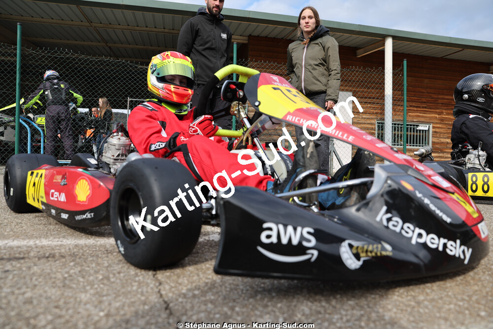 1 & 2/03/2025 : 1ère manche du Championnat du Sud au Pôle Mécanique Karting d’Alès (photos Stéphane Agnus) 2025 — karting