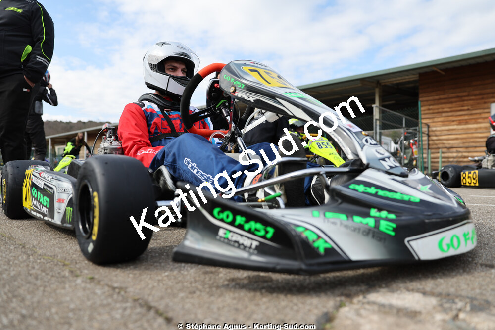 1 & 2/03/2025 : 1ère manche du Championnat du Sud au Pôle Mécanique Karting d’Alès (photos Stéphane Agnus) 2025 — karting