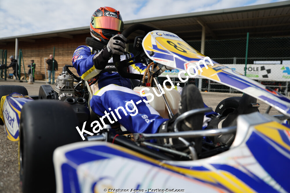 1 & 2/03/2025 : 1ère manche du Championnat du Sud au Pôle Mécanique Karting d’Alès (photos Stéphane Agnus) 2025 — karting