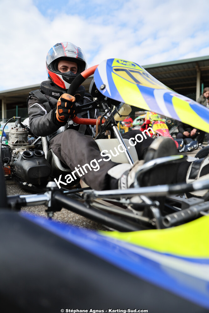 1 & 2/03/2025 : 1ère manche du Championnat du Sud au Pôle Mécanique Karting d’Alès (photos Stéphane Agnus) 2025 — karting
