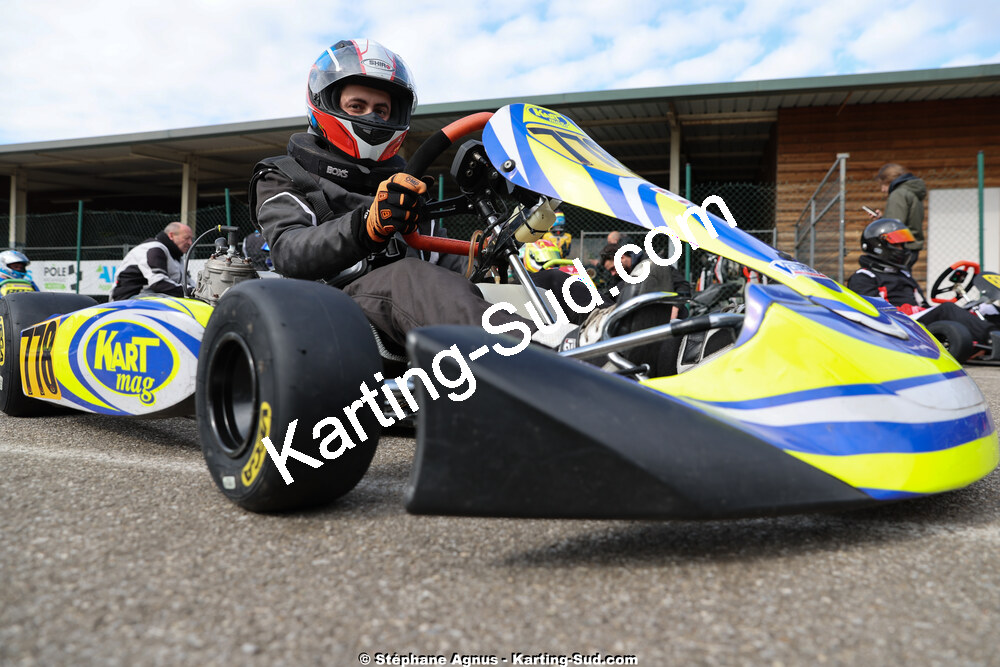 1 & 2/03/2025 : 1ère manche du Championnat du Sud au Pôle Mécanique Karting d’Alès (photos Stéphane Agnus) 2025 — karting