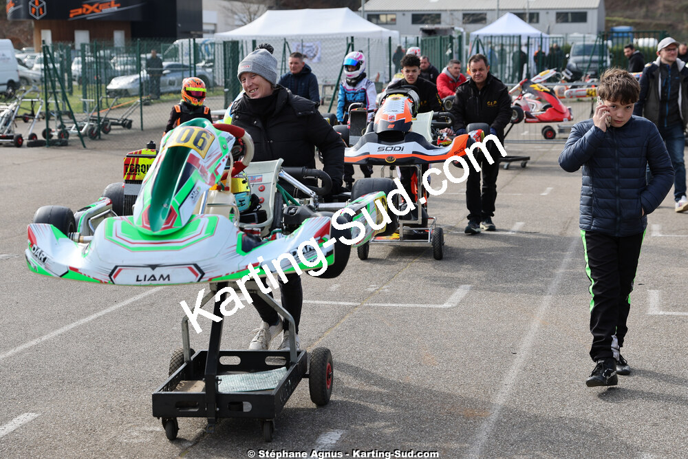 1 & 2/03/2025 : 1ère manche du Championnat du Sud au Pôle Mécanique Karting d’Alès (photos Stéphane Agnus) 2025 — karting
