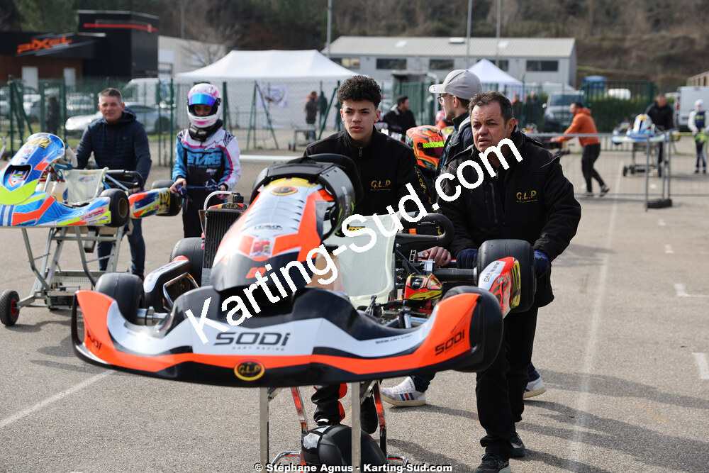 1 & 2/03/2025 : 1ère manche du Championnat du Sud au Pôle Mécanique Karting d’Alès (photos Stéphane Agnus) 2025 — karting