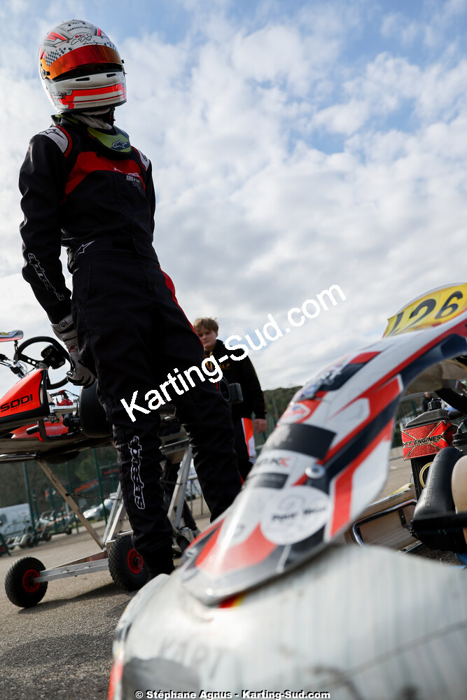 1 & 2/03/2025 : 1ère manche du Championnat du Sud au Pôle Mécanique Karting d’Alès (photos Stéphane Agnus) 2025 — karting