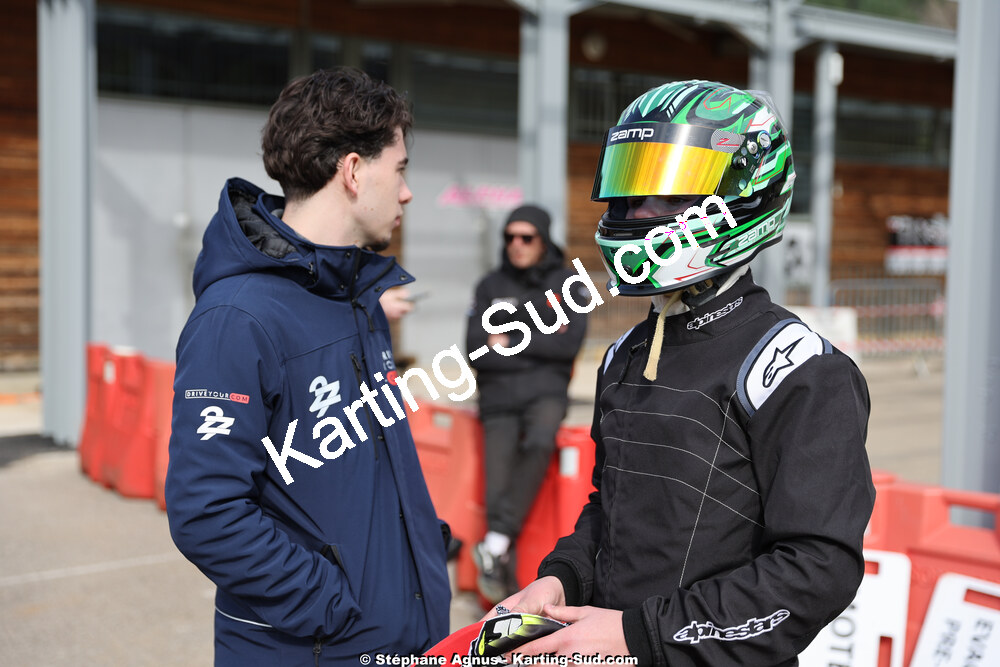 1 & 2/03/2025 : 1ère manche du Championnat du Sud au Pôle Mécanique Karting d’Alès (photos Stéphane Agnus) 2025 — karting