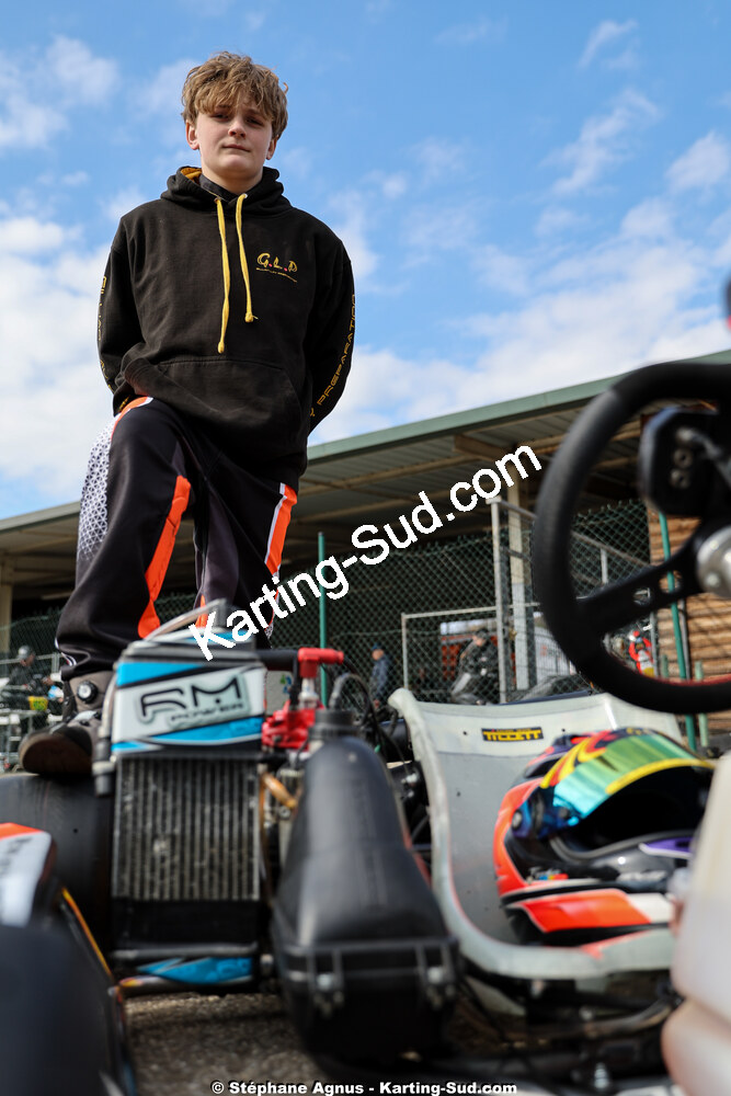 1 & 2/03/2025 : 1ère manche du Championnat du Sud au Pôle Mécanique Karting d’Alès (photos Stéphane Agnus) 2025 — karting