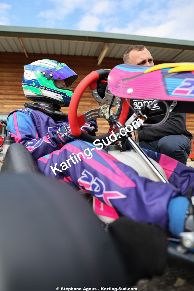 1 & 2/03/2025 : 1ère manche du Championnat du Sud au Pôle Mécanique Karting d’Alès (photos Stéphane Agnus) 2025 — karting