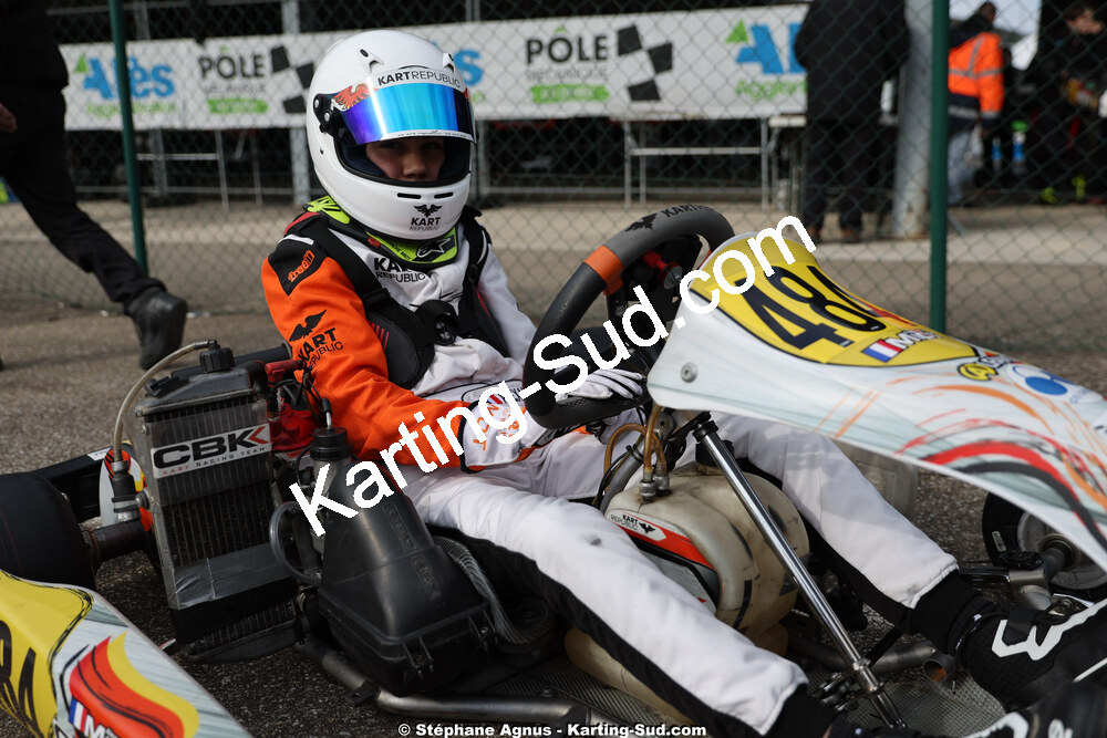 1 & 2/03/2025 : 1ère manche du Championnat du Sud au Pôle Mécanique Karting d’Alès (photos Stéphane Agnus) 2025 — karting