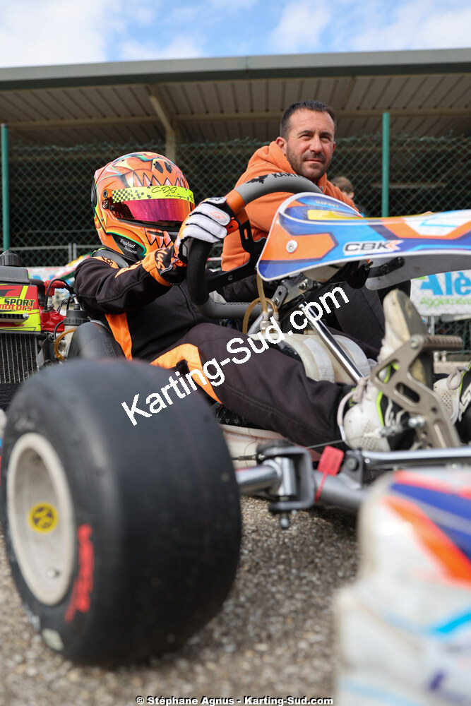1 & 2/03/2025 : 1ère manche du Championnat du Sud au Pôle Mécanique Karting d’Alès (photos Stéphane Agnus) 2025 — karting