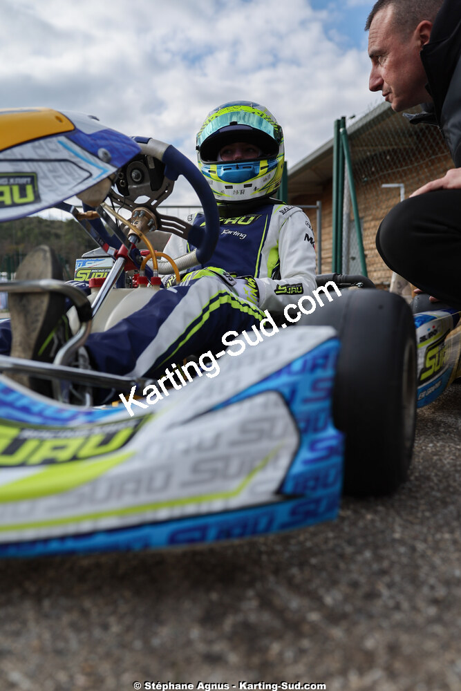 1 & 2/03/2025 : 1ère manche du Championnat du Sud au Pôle Mécanique Karting d’Alès (photos Stéphane Agnus) 2025 — karting