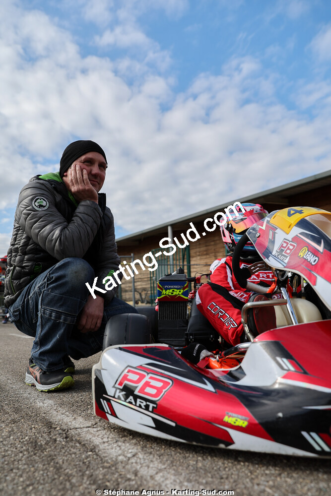 1 & 2/03/2025 : 1ère manche du Championnat du Sud au Pôle Mécanique Karting d’Alès (photos Stéphane Agnus) 2025 — karting