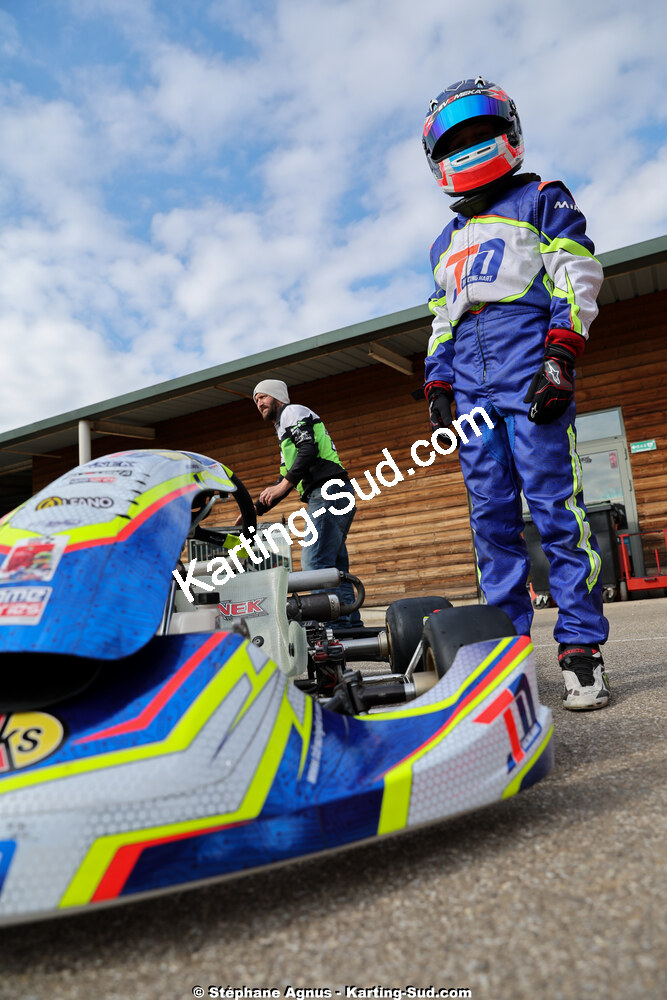 1 & 2/03/2025 : 1ère manche du Championnat du Sud au Pôle Mécanique Karting d’Alès (photos Stéphane Agnus) 2025 — karting