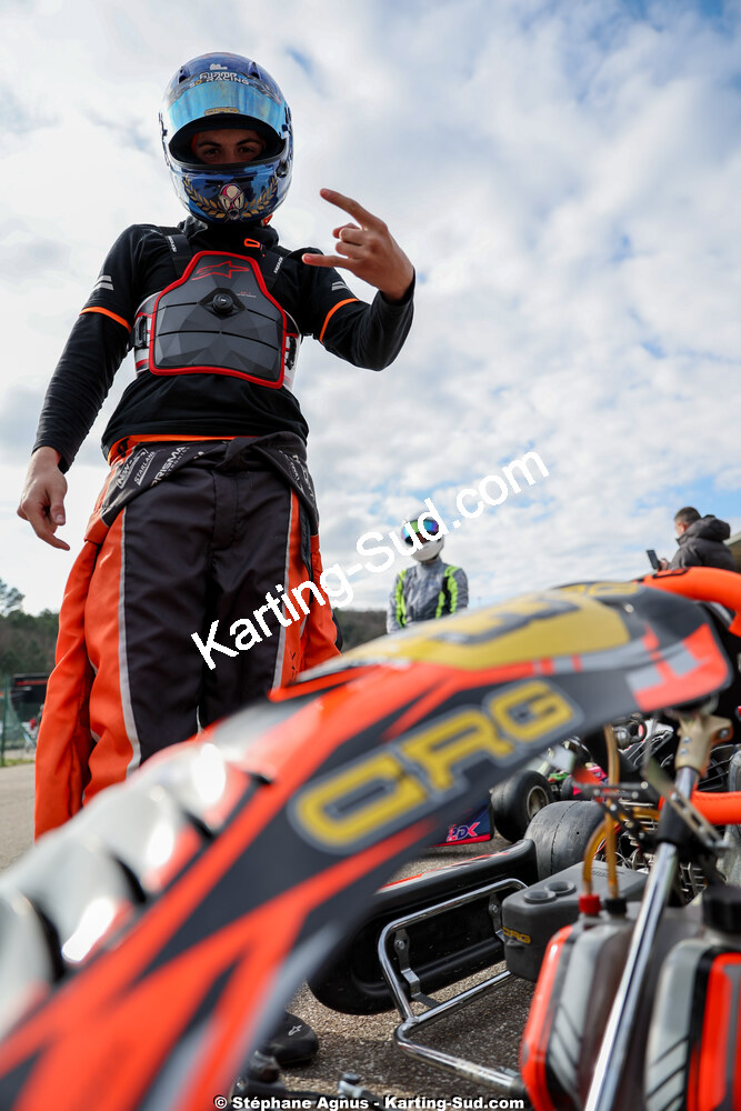 1 & 2/03/2025 : 1ère manche du Championnat du Sud au Pôle Mécanique Karting d’Alès (photos Stéphane Agnus) 2025 — karting