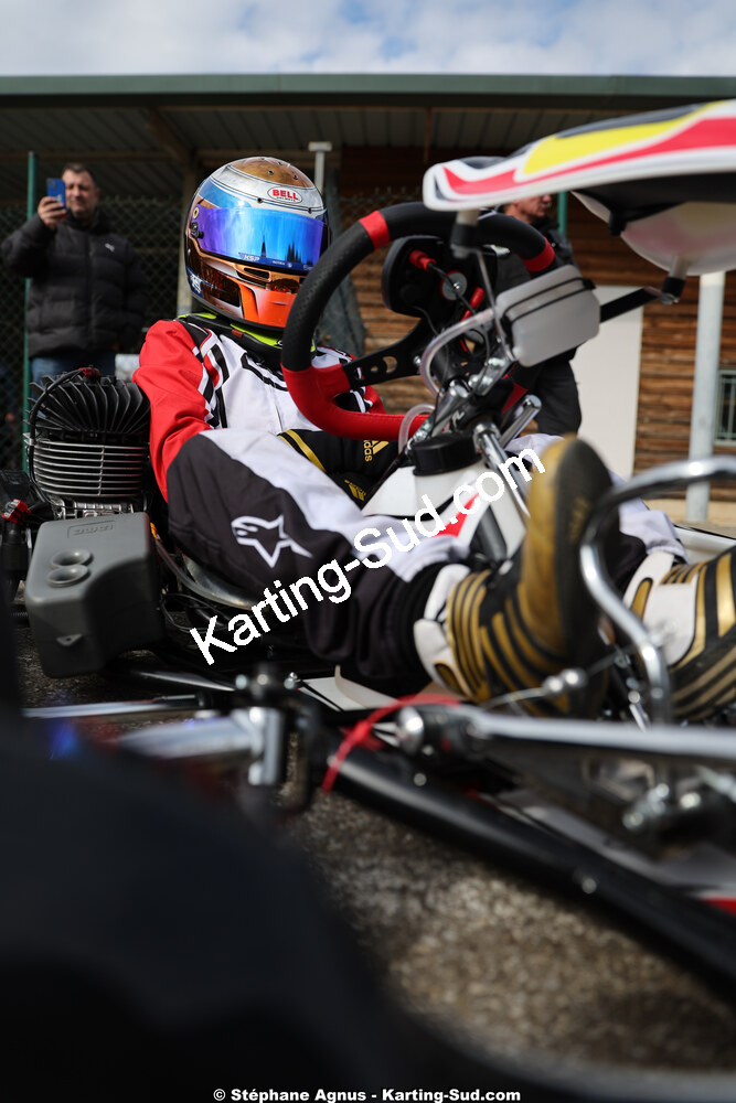 1 & 2/03/2025 : 1ère manche du Championnat du Sud au Pôle Mécanique Karting d’Alès (photos Stéphane Agnus) 2025 — karting