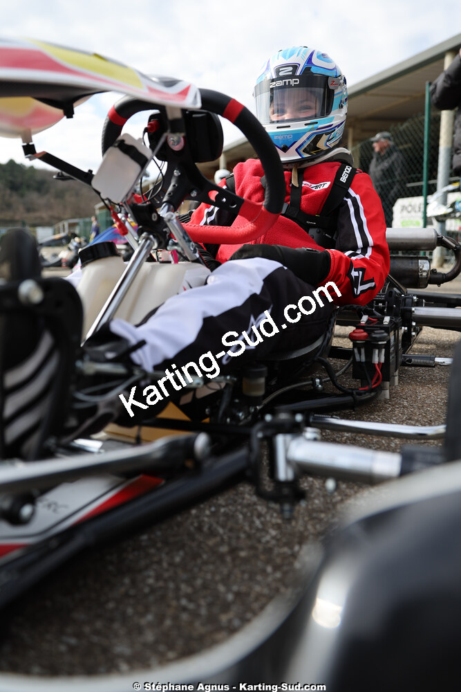 1 & 2/03/2025 : 1ère manche du Championnat du Sud au Pôle Mécanique Karting d’Alès (photos Stéphane Agnus) 2025 — karting