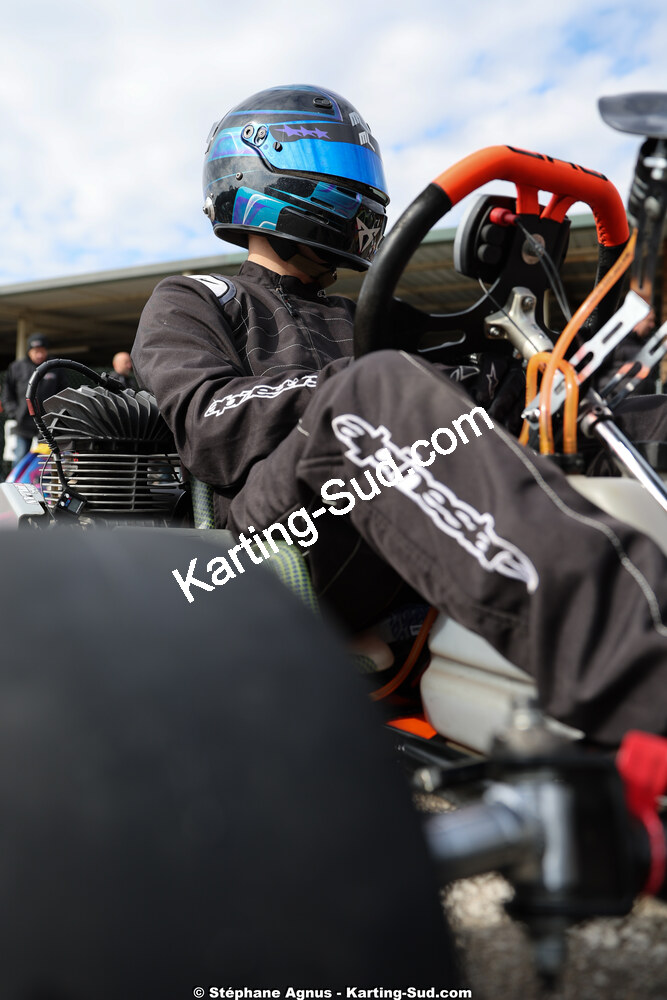1 & 2/03/2025 : 1ère manche du Championnat du Sud au Pôle Mécanique Karting d’Alès (photos Stéphane Agnus) 2025 — karting