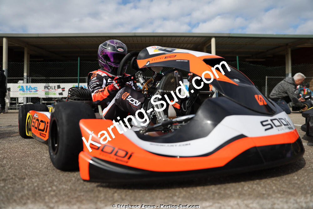 1 & 2/03/2025 : 1ère manche du Championnat du Sud au Pôle Mécanique Karting d’Alès (photos Stéphane Agnus) 2025 — karting