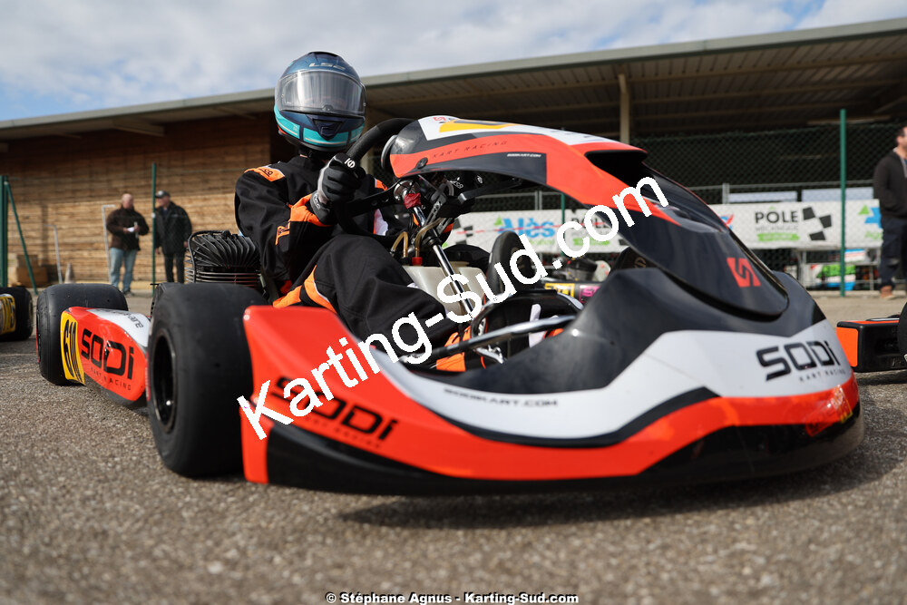 1 & 2/03/2025 : 1ère manche du Championnat du Sud au Pôle Mécanique Karting d’Alès (photos Stéphane Agnus) 2025 — karting