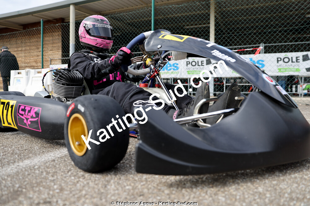 1 & 2/03/2025 : 1ère manche du Championnat du Sud au Pôle Mécanique Karting d’Alès (photos Stéphane Agnus) 2025 — karting