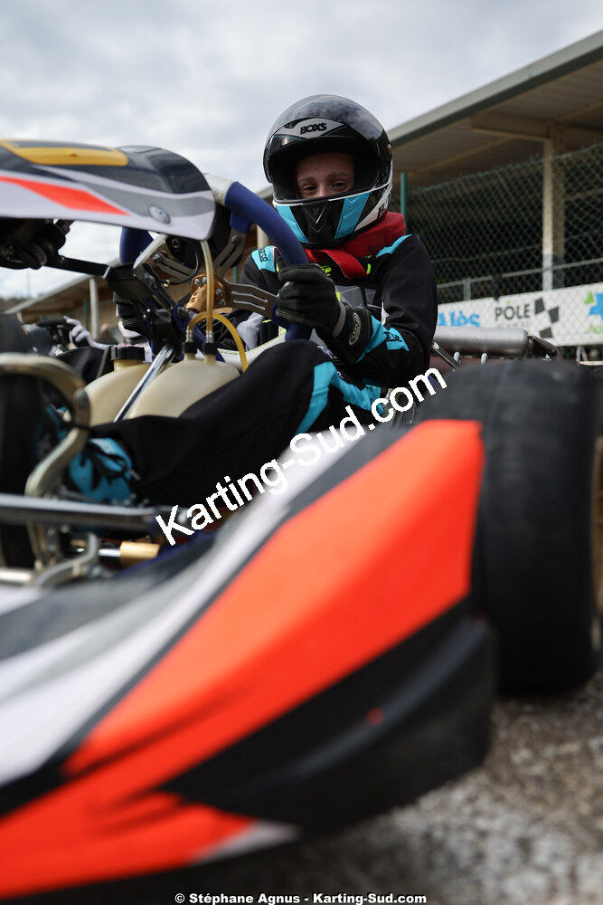 1 & 2/03/2025 : 1ère manche du Championnat du Sud au Pôle Mécanique Karting d’Alès (photos Stéphane Agnus) 2025 — karting