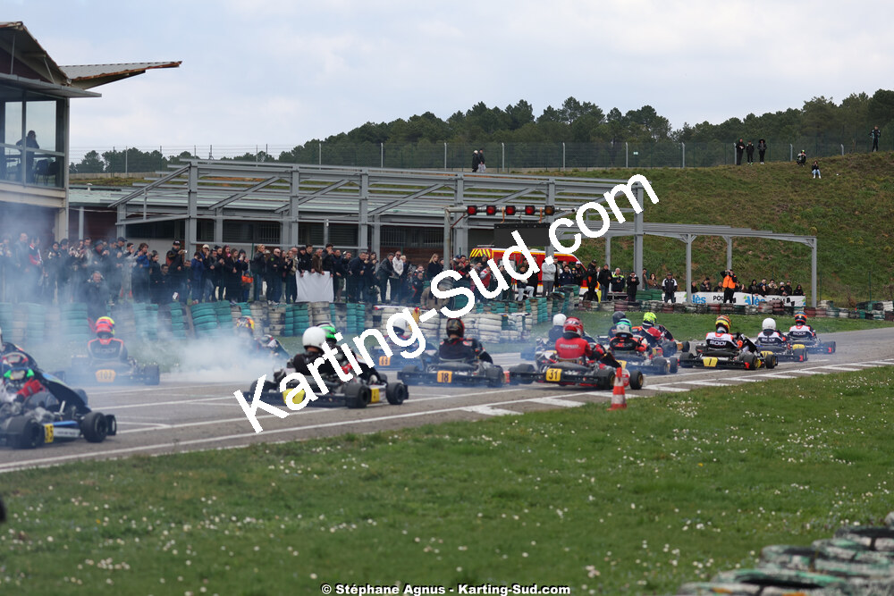 1 & 2/03/2025 : 1ère manche du Championnat du Sud au Pôle Mécanique Karting d’Alès (photos Stéphane Agnus) 2025 — karting