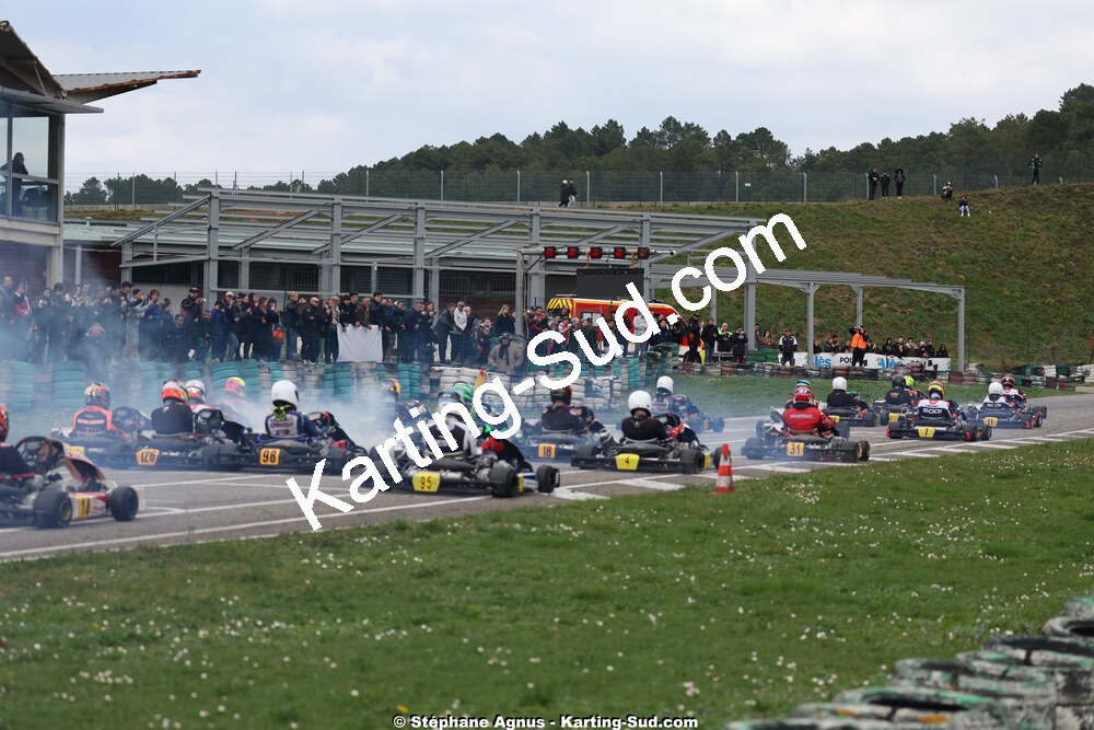 1 & 2/03/2025 : 1ère manche du Championnat du Sud au Pôle Mécanique Karting d’Alès (photos Stéphane Agnus) 2025 — karting