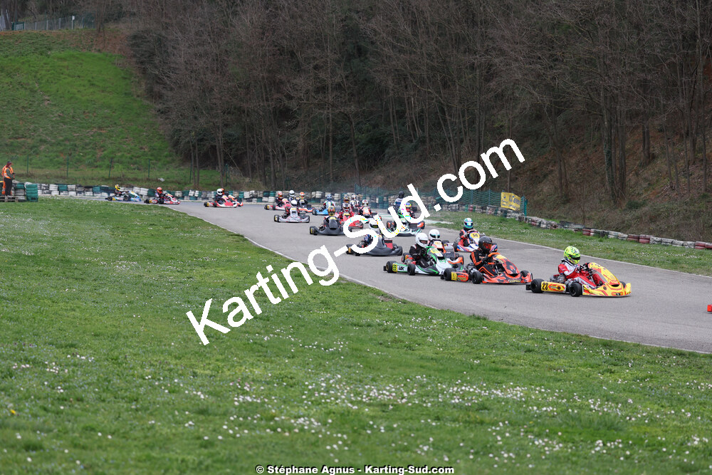 1 & 2/03/2025 : 1ère manche du Championnat du Sud au Pôle Mécanique Karting d’Alès (photos Stéphane Agnus) 2025 — karting