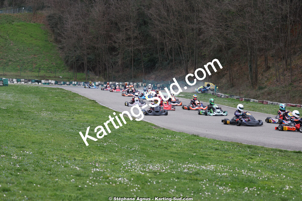 1 & 2/03/2025 : 1ère manche du Championnat du Sud au Pôle Mécanique Karting d’Alès (photos Stéphane Agnus) 2025 — karting
