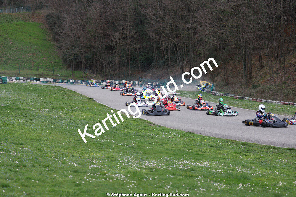 1 & 2/03/2025 : 1ère manche du Championnat du Sud au Pôle Mécanique Karting d’Alès (photos Stéphane Agnus) 2025 — karting