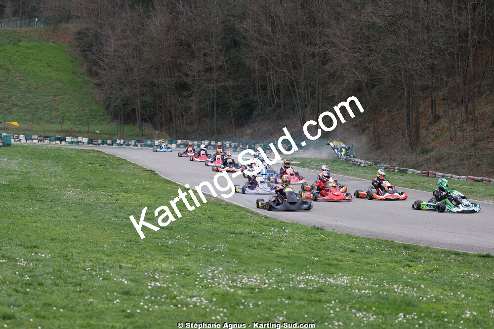 1 & 2/03/2025 : 1ère manche du Championnat du Sud au Pôle Mécanique Karting d’Alès (photos Stéphane Agnus) 2025 — karting