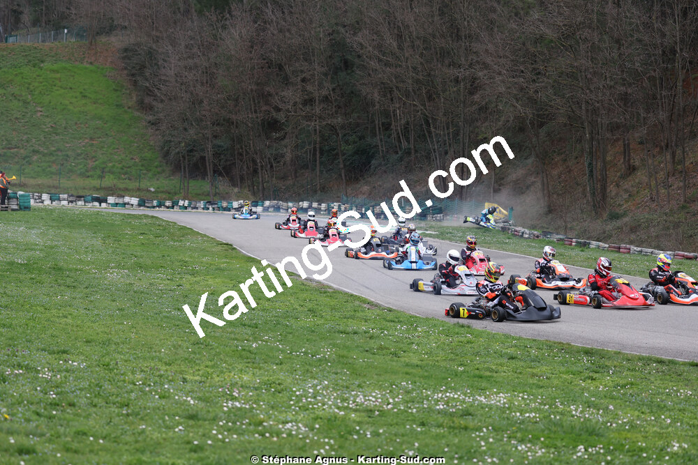 1 & 2/03/2025 : 1ère manche du Championnat du Sud au Pôle Mécanique Karting d’Alès (photos Stéphane Agnus) 2025 — karting