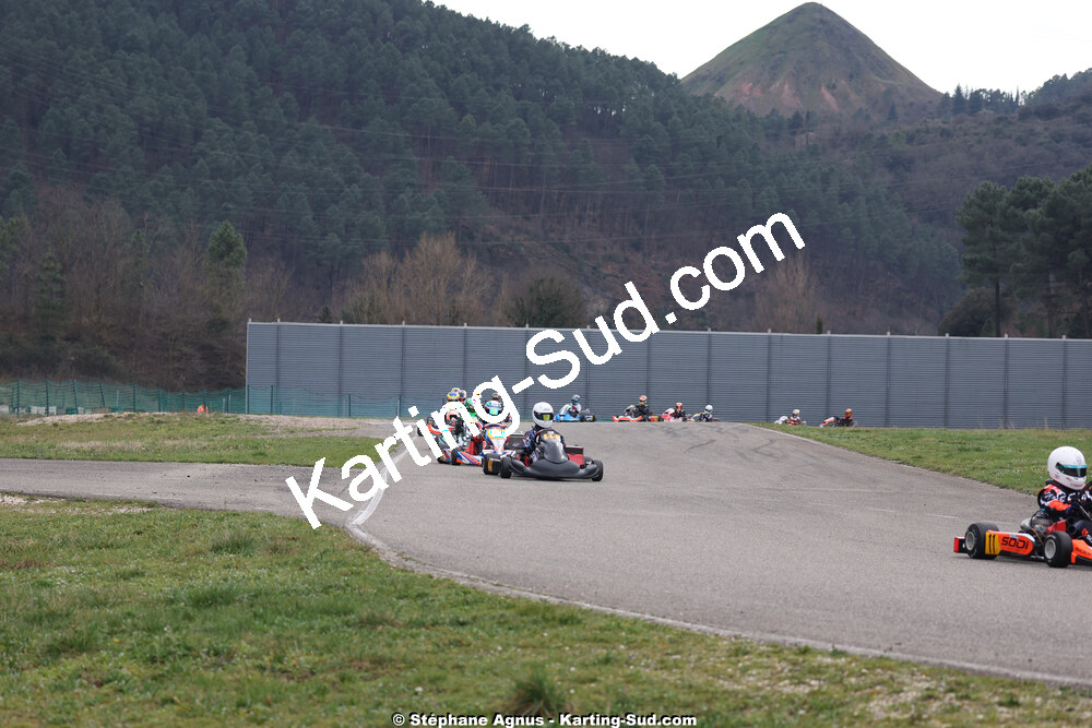 1 & 2/03/2025 : 1ère manche du Championnat du Sud au Pôle Mécanique Karting d’Alès (photos Stéphane Agnus) 2025 — karting
