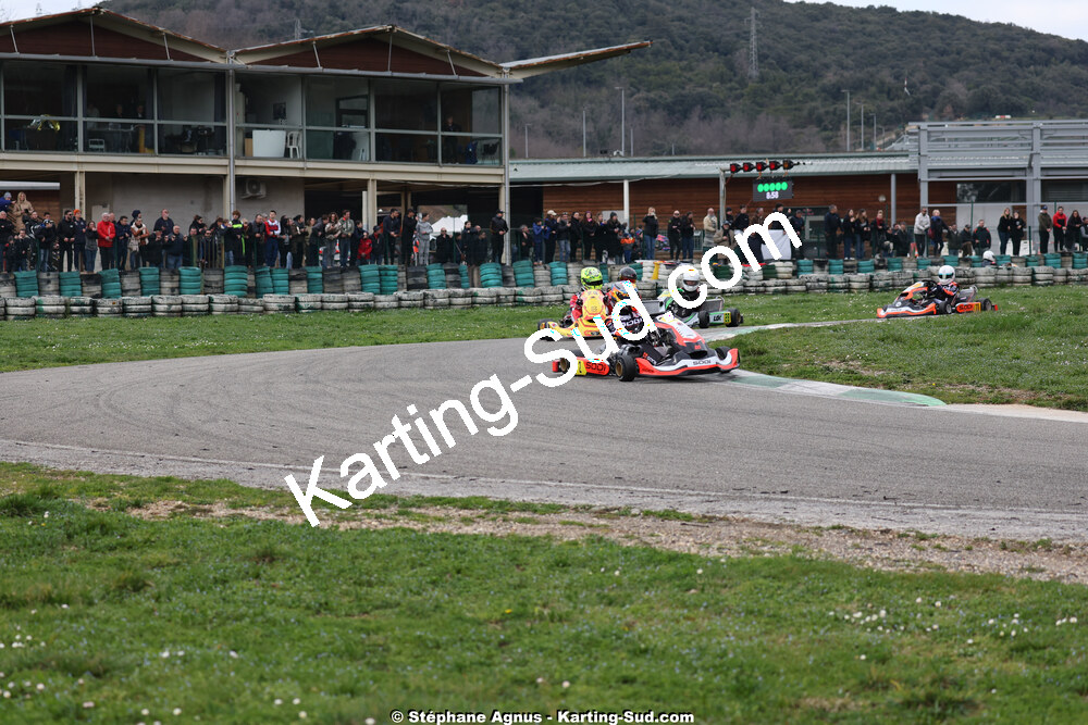 1 & 2/03/2025 : 1ère manche du Championnat du Sud au Pôle Mécanique Karting d’Alès (photos Stéphane Agnus) 2025 — karting