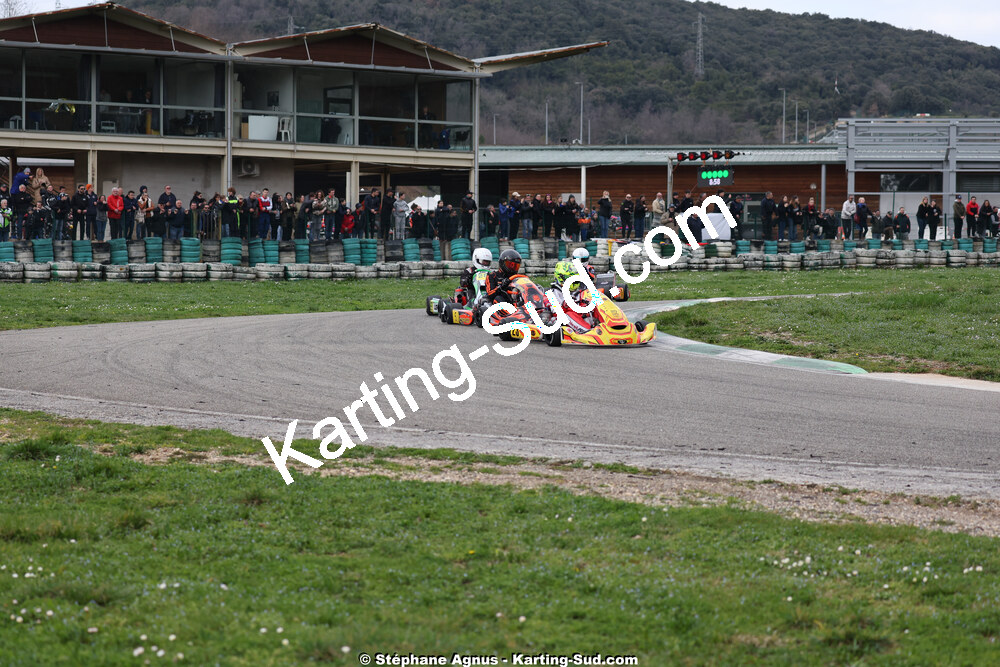 1 & 2/03/2025 : 1ère manche du Championnat du Sud au Pôle Mécanique Karting d’Alès (photos Stéphane Agnus) 2025 — karting