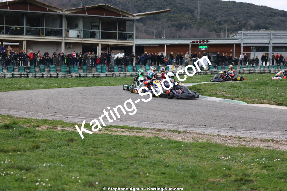 1 & 2/03/2025 : 1ère manche du Championnat du Sud au Pôle Mécanique Karting d’Alès (photos Stéphane Agnus) 2025 — karting