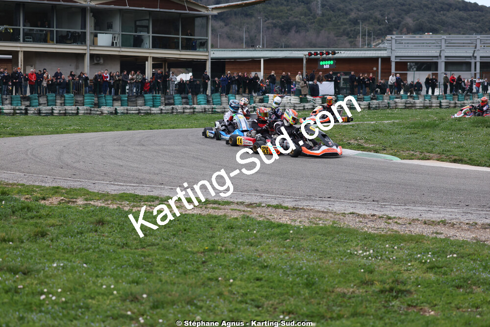 1 & 2/03/2025 : 1ère manche du Championnat du Sud au Pôle Mécanique Karting d’Alès (photos Stéphane Agnus) 2025 — karting