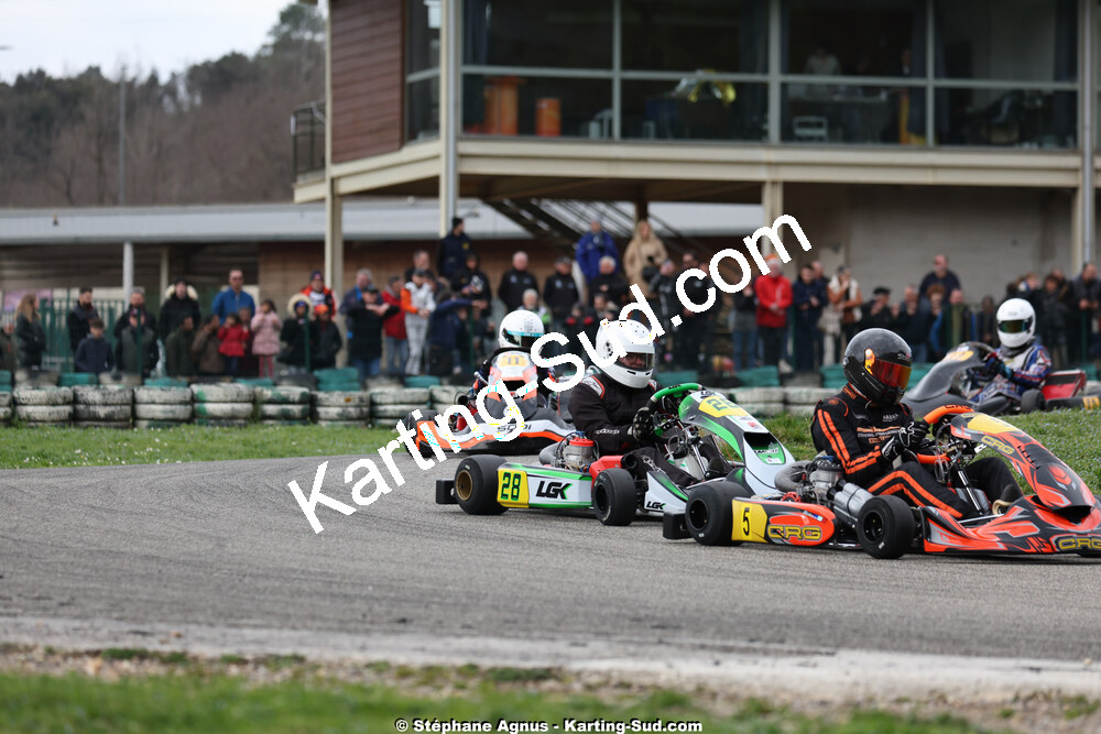 1 & 2/03/2025 : 1ère manche du Championnat du Sud au Pôle Mécanique Karting d’Alès (photos Stéphane Agnus) 2025 — karting