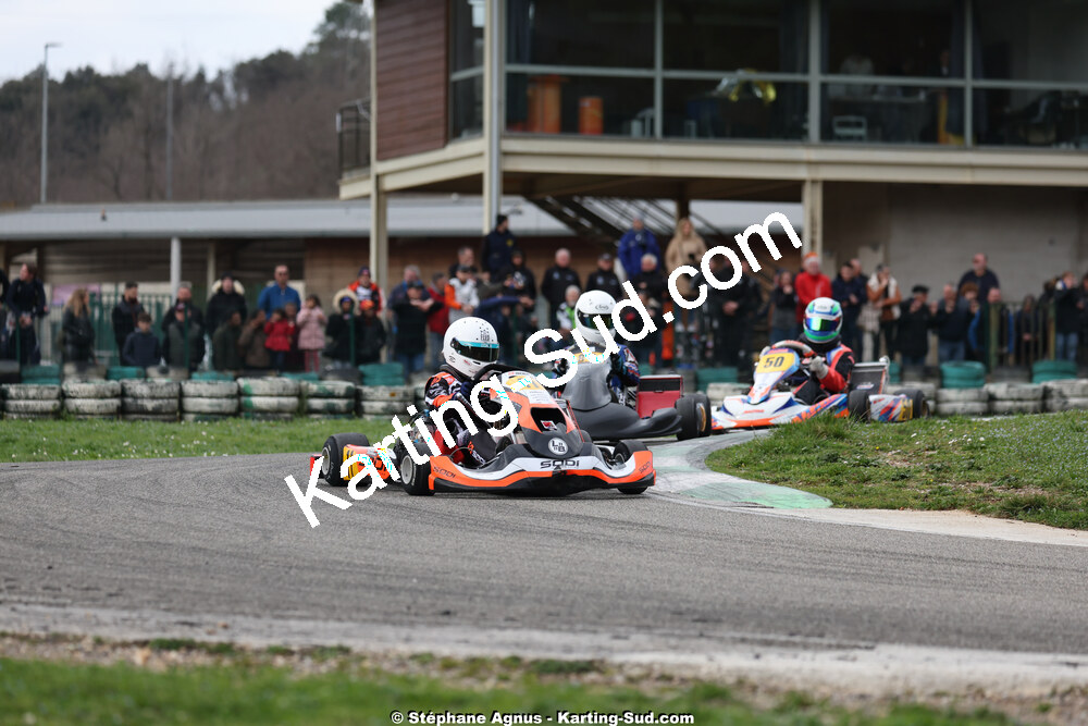 1 & 2/03/2025 : 1ère manche du Championnat du Sud au Pôle Mécanique Karting d’Alès (photos Stéphane Agnus) 2025 — karting
